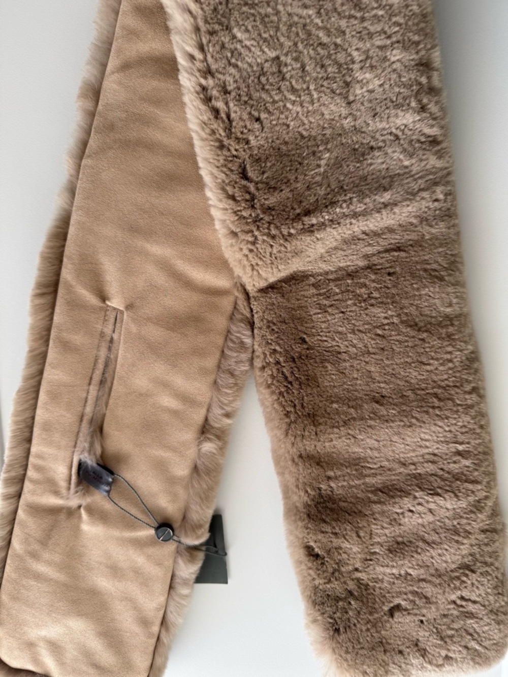 Natural Rabbit fur Scarf